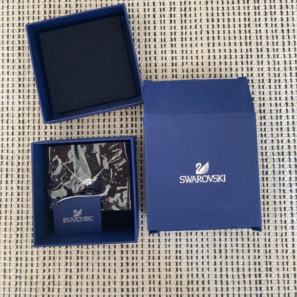 SWAROVSKI Attract Trilogy Rhodium Plated Necklace - Picture 13 of 15